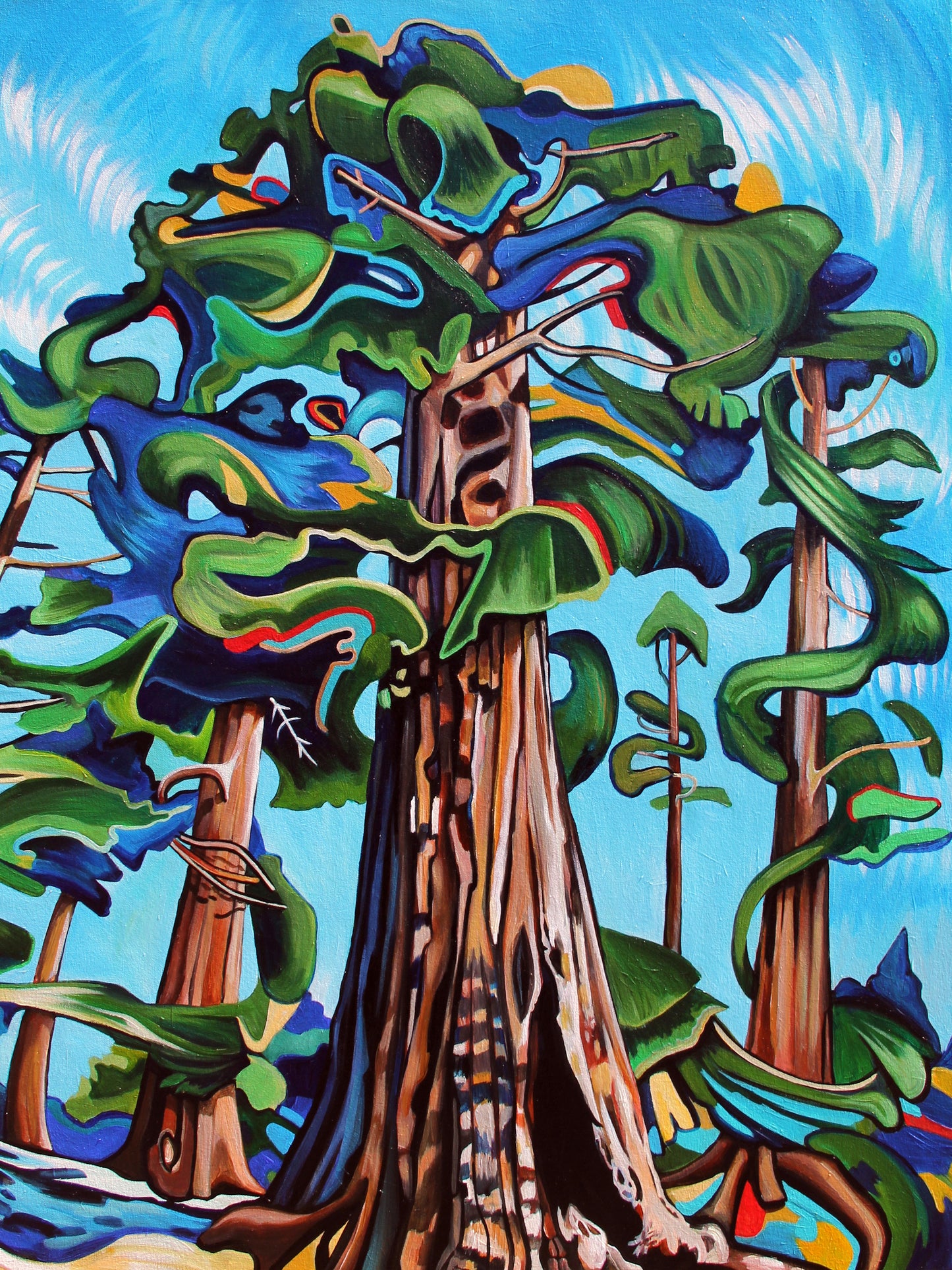 Print - Emily Carr Tree